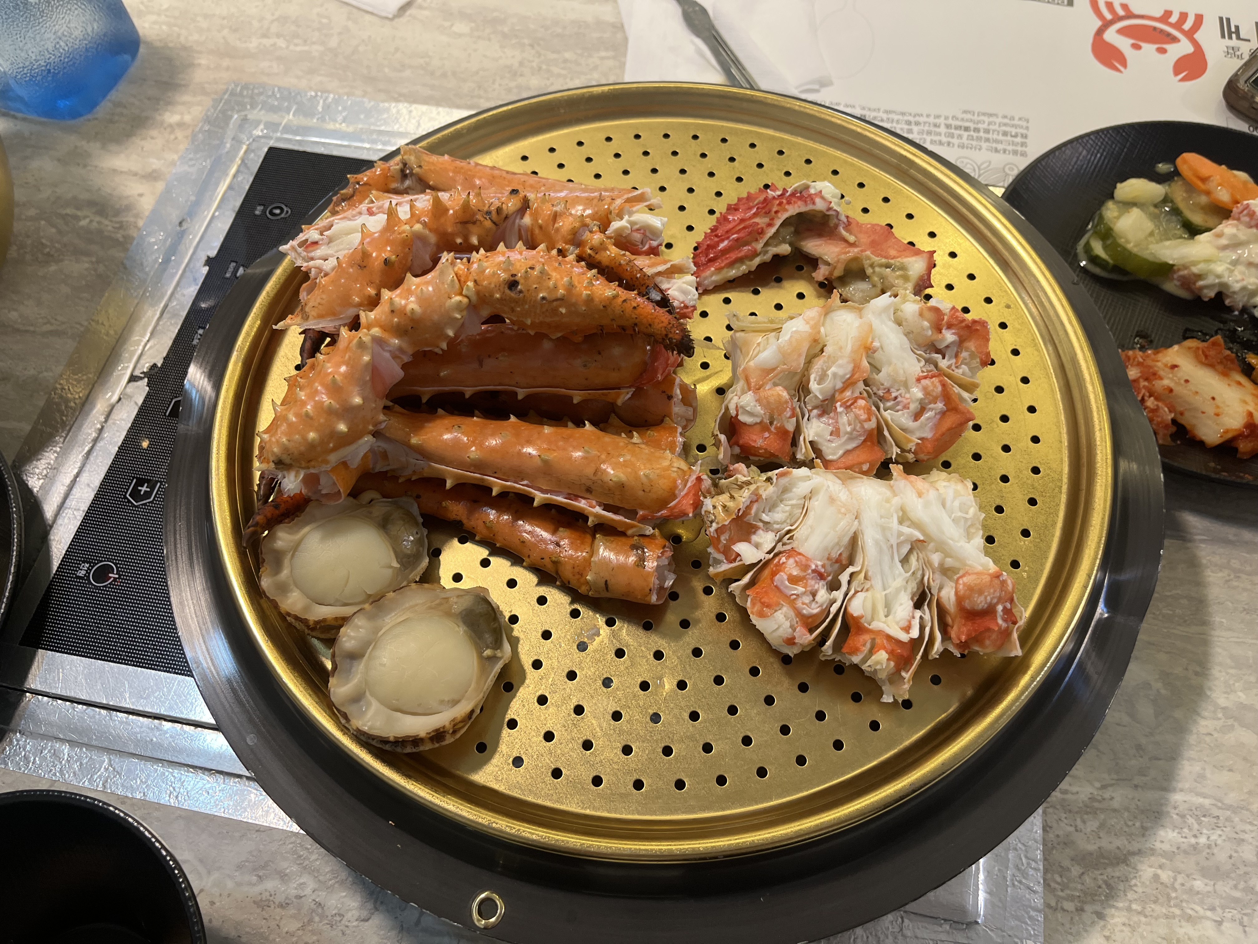 King crab lunch
